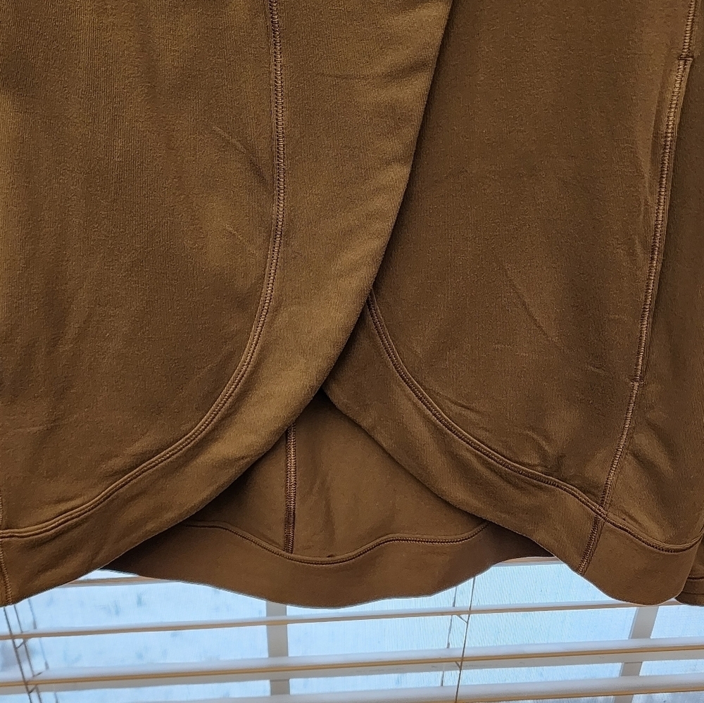 Lululemon Asymmetrical Olive Green Jacket Sz 6 - Picture 5 of 8